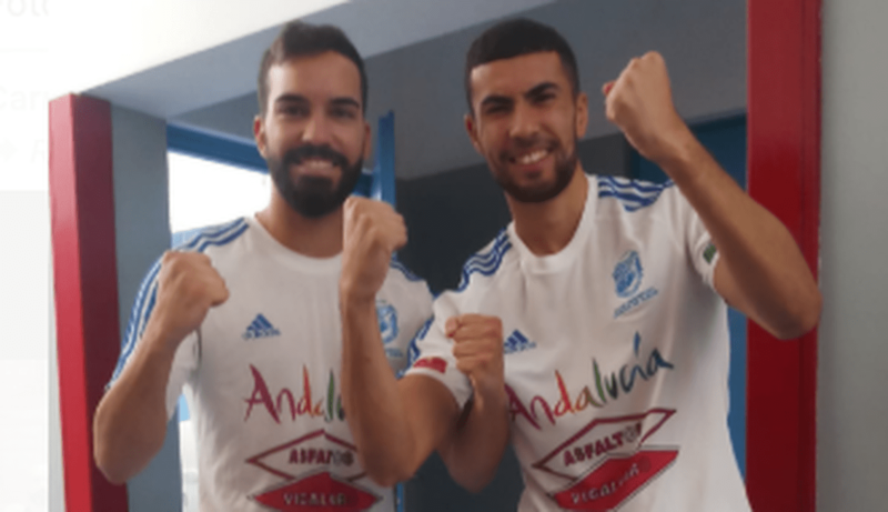 Aridane Valenzuela Peraza y Aythami Santana (Foto TA)